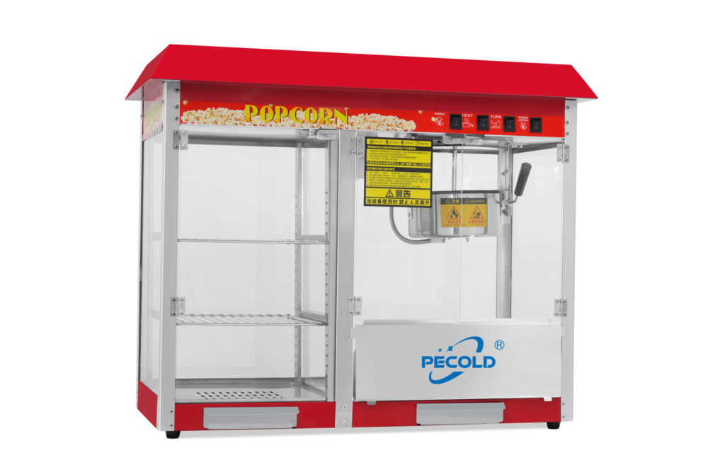 Pecold-1828 Roof Single Pot Insulated Popcorn Machine