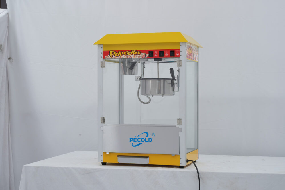 Pecold-828Y Yellow Roof Popcorn Maker